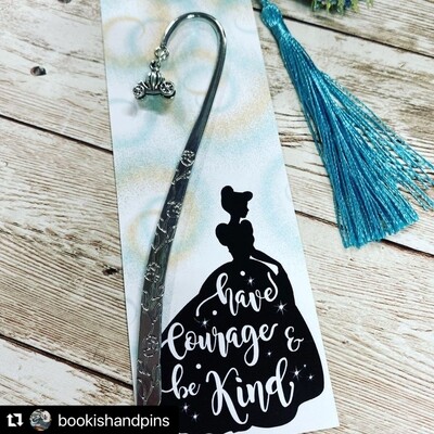 Princess Quote Bookmarks with Carriage