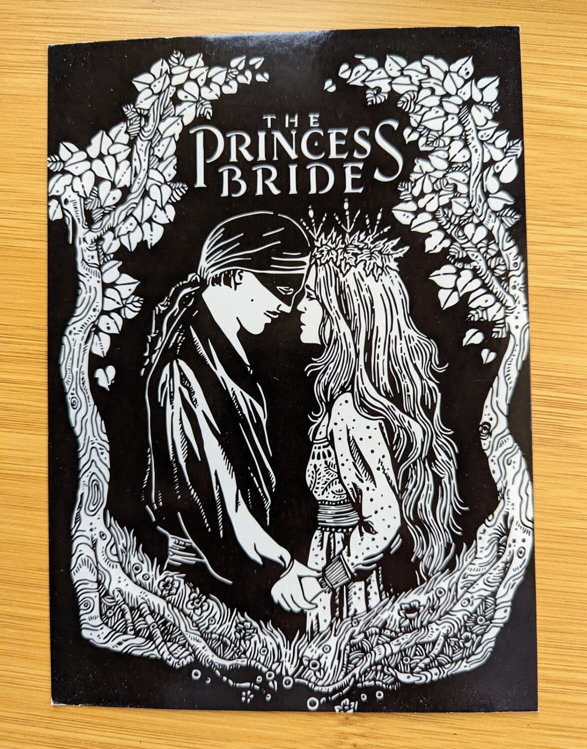 Princess Bride Paper Art Set