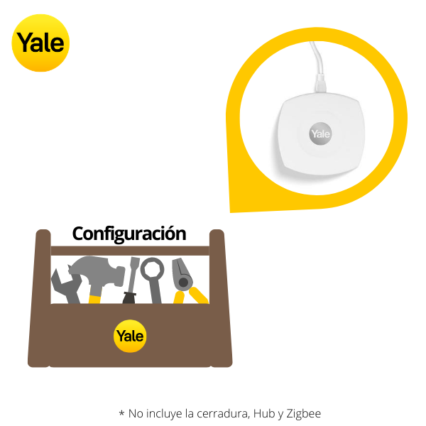 Configuración: Yale Connect Hub