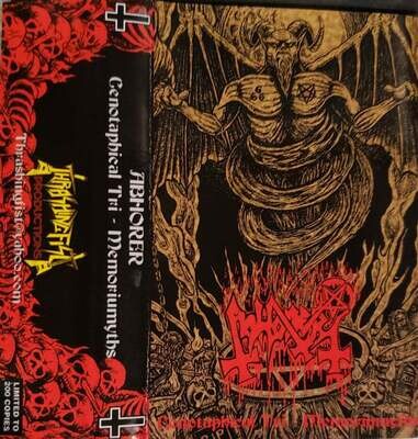 Abhorer - Cenotaphical Tri - Memoriumyths (Cassette Tape)