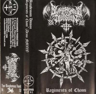 Blasphemous Division - Regiments of Chaos (Cassette Tape)