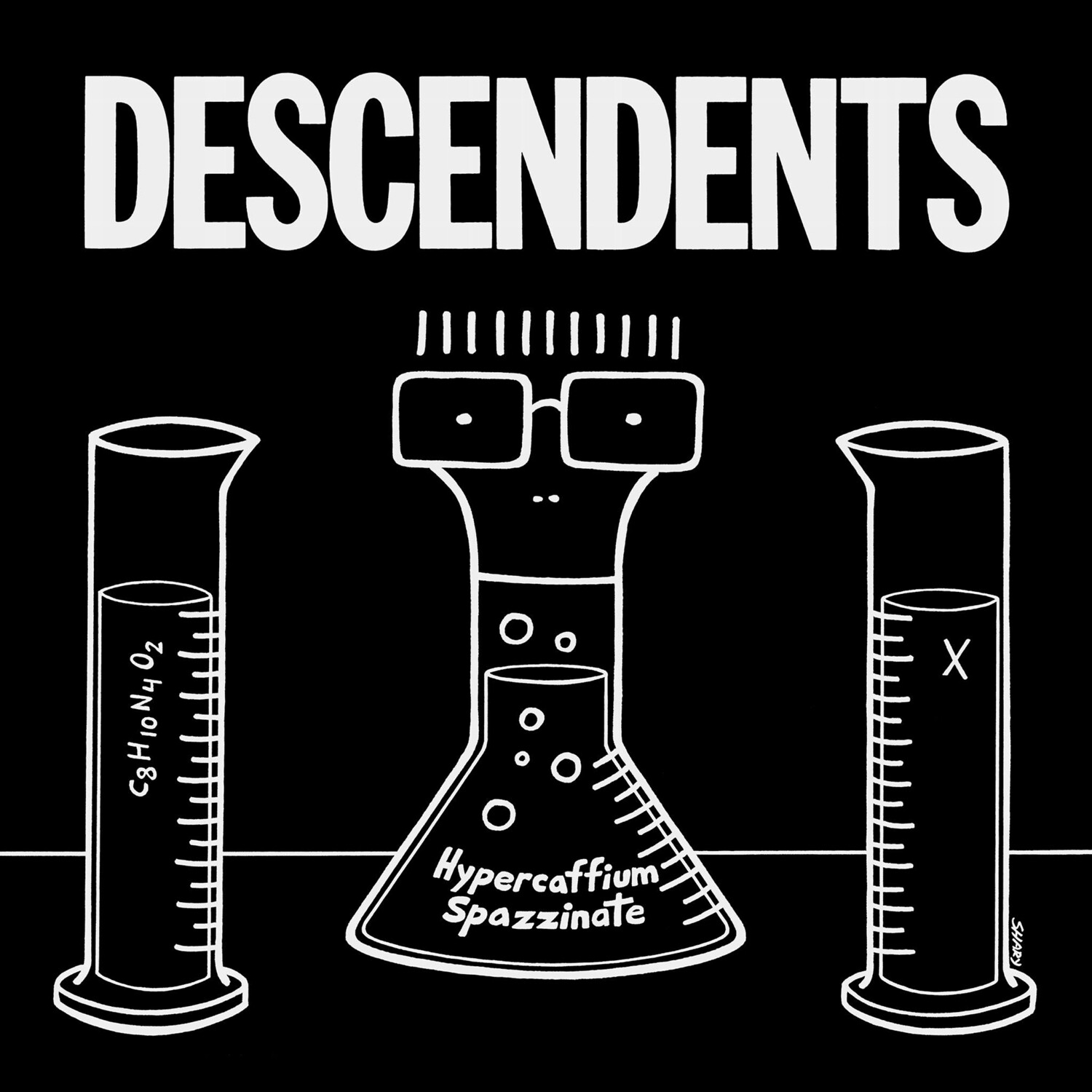 DESCENDENTS - Hypercaffium Spazzinate LP (Glow In The Dark Cover) Black Vinyl