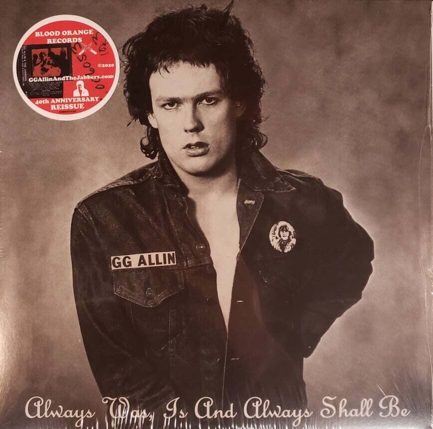 GG ALLIN - Always Was, Is And Always Shall Be LP (Black Vinyl)