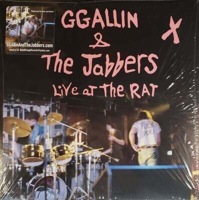 GG ALLIN & THE JABBERS - Live @ The Rat LP