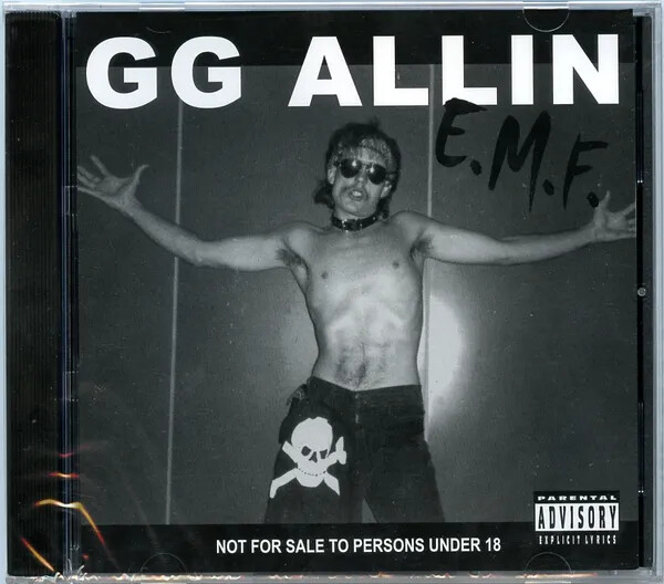 GG ALLIN - E.M.F.  CD