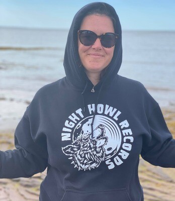 NIGHT HOWL RECORDS LOGO PULLOVER HOODIE (Size XL)