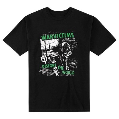 Warvictims - Distort The World T-Shirt (M)