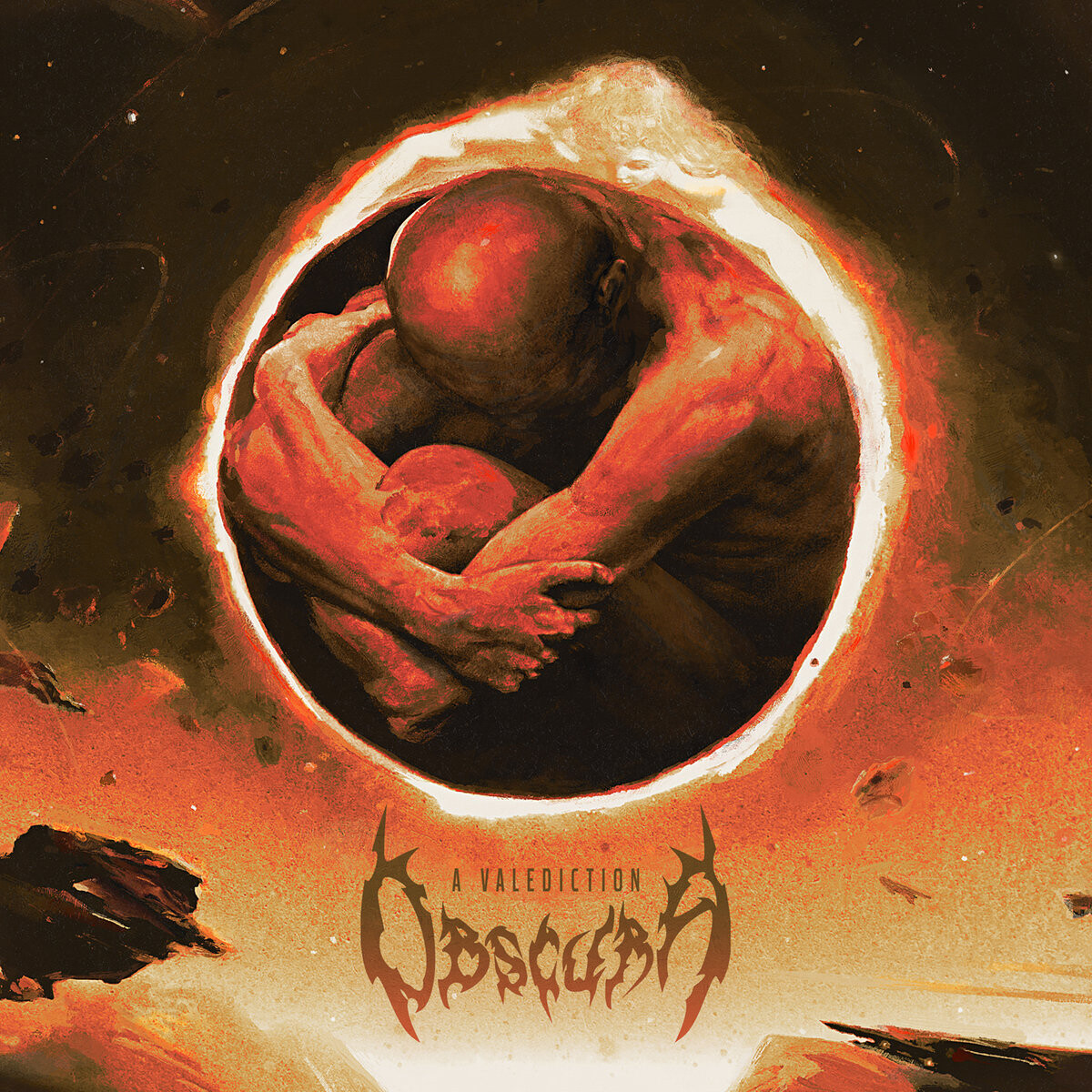 OBSCURA - A Valediction (2XLP) Yellow/Orange Cloudy Vinyl