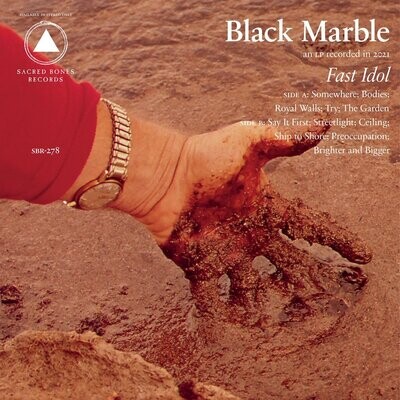 Black Marble - Fast Idol LP (Gold Nugget Coloured Vinyl)