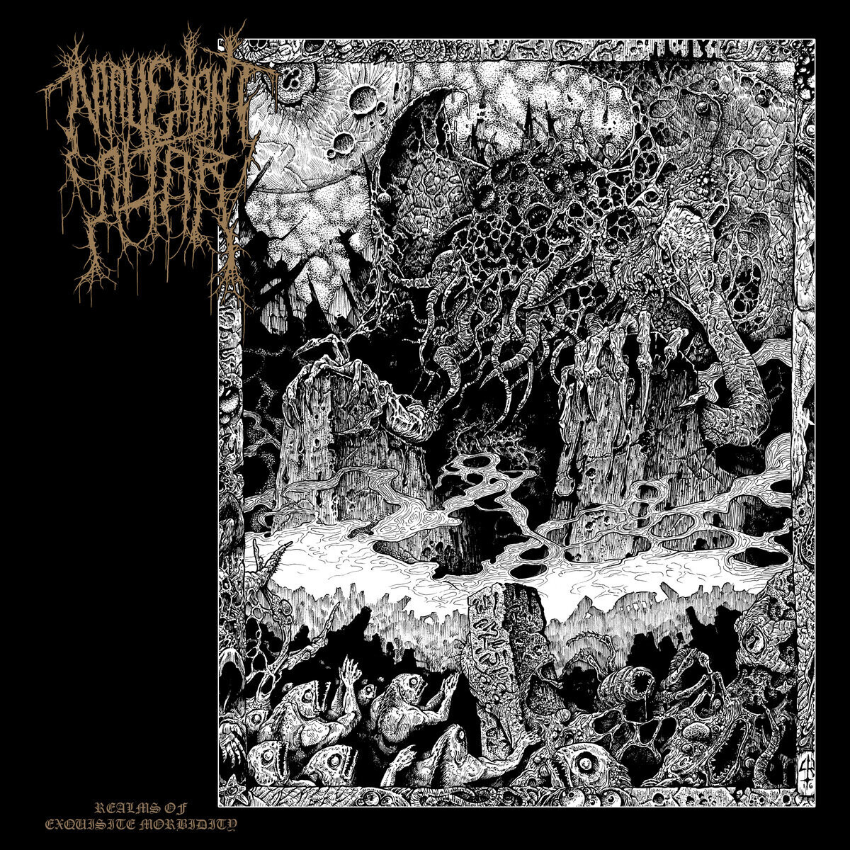 MALIGNANT ALTAR - Realms Of Exquisite Morbidity LP (Black Vinyl)​