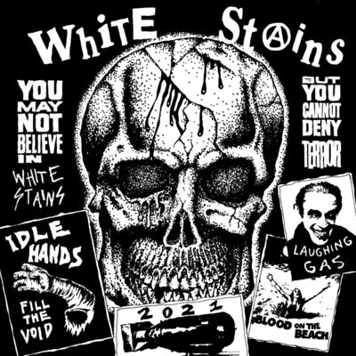WHITE STAINS - Blood On The Beach (7"inch) Black Vinyl