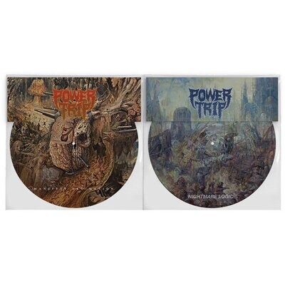 POWER TRIP - Dual Picture Disc LP Set (Manifest Decimation + Nightmare Logic)