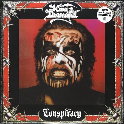 KING DIAMOND - Conspiracy LP (Red w/Black Marble Vinyl)
