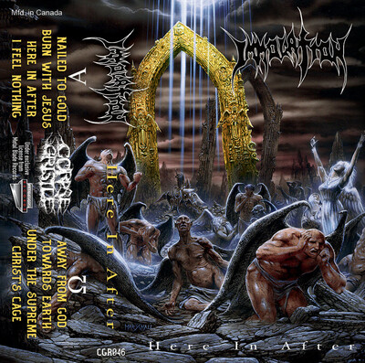 IMMOLATION - Here In After (CASSETTE TAPE) White Shell