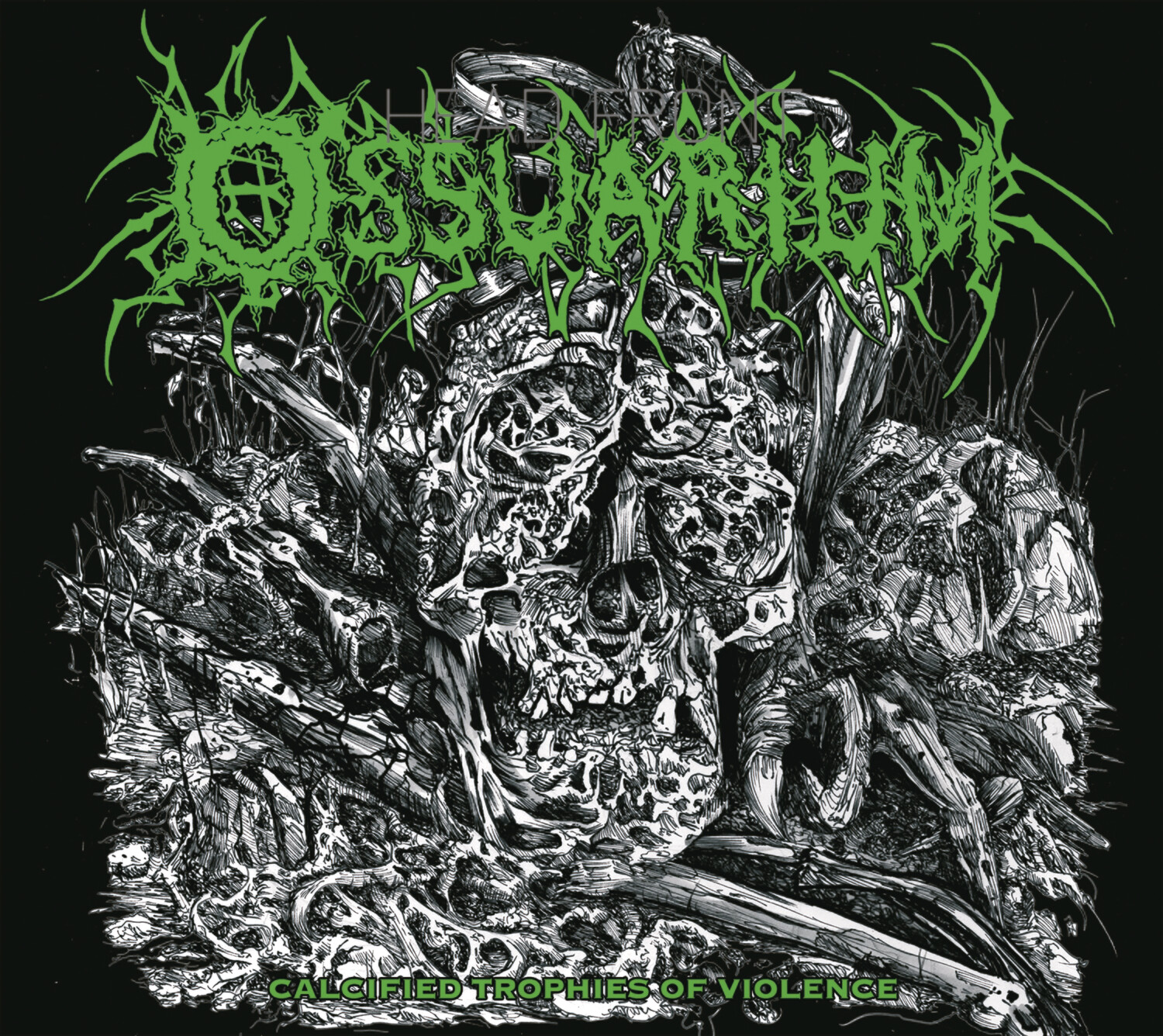 Ossuarium – Calcified Trophies Of Violence CDEP (Digipak)