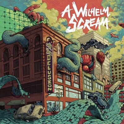 A Wilhelm Scream – Lose Your Delusion LP (Purple & White Marble -or- Yellow/Green & Blue Marble -or- Transparent Blood Red w/Black Smoke Gatefold Vinyl)