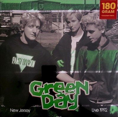 Green Day – Live In New Jersey 1992 LP (180gram White Vinyl)