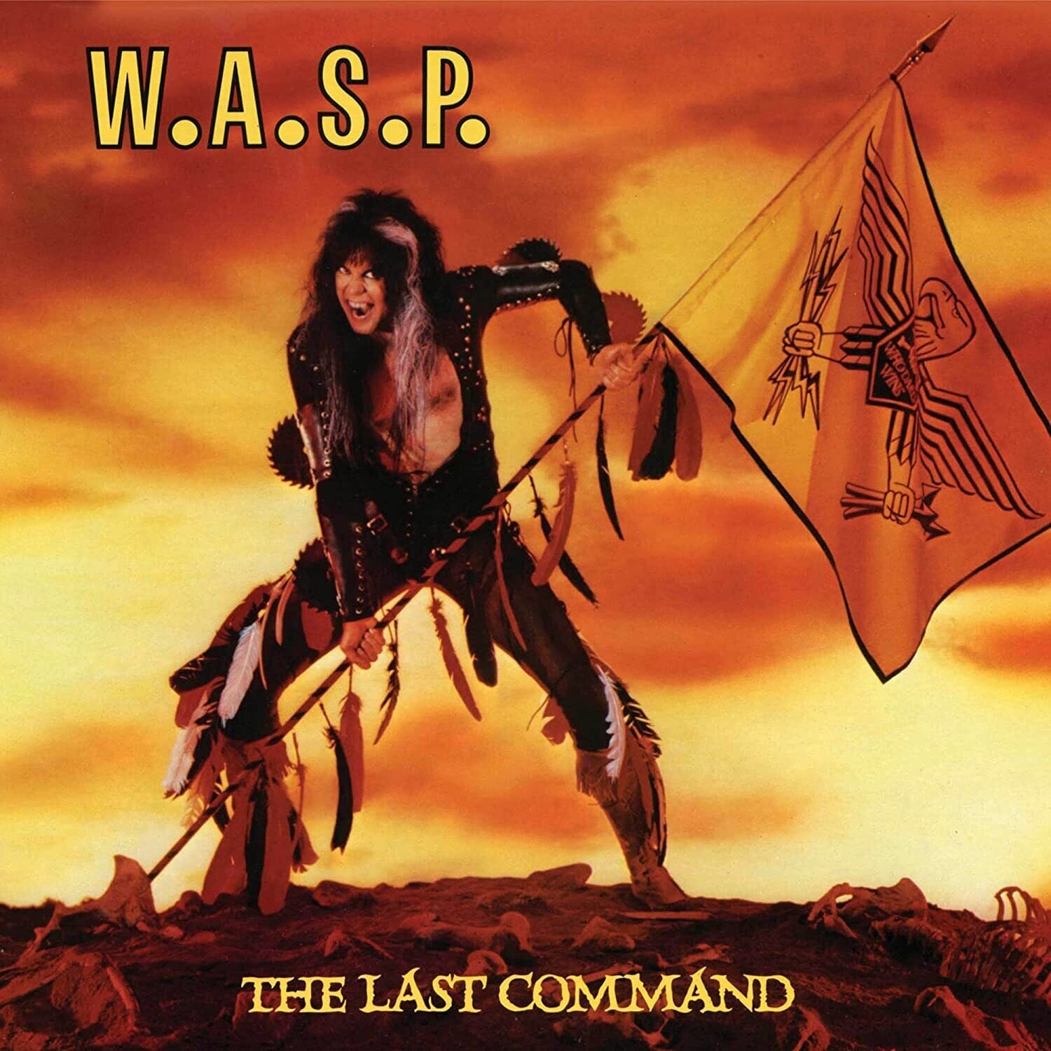 W.A.S.P. – The Last Command (Re-issue) LP (180gram Transparent Yellow Vinyl)