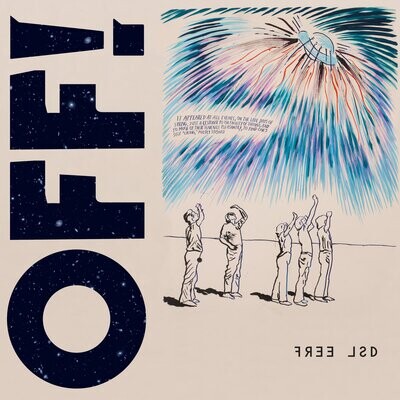 OFF! - Free LSD LP (Transparent Electric Blue Gatefold Vinyl)