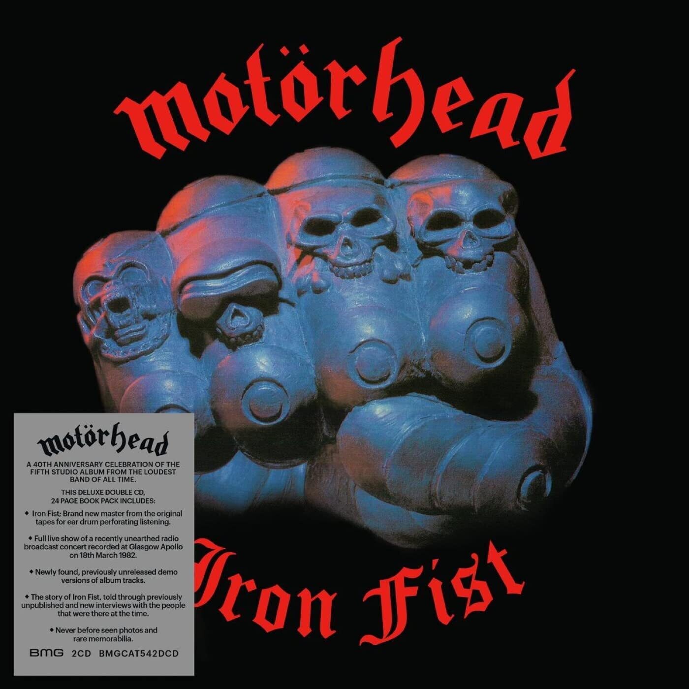 Motorhead - Iron Fist (2XCD Digibook) (40th Anniversary Deluxe Edition)