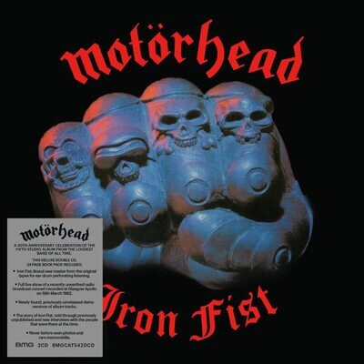 MOTORHEAD - Iron Fist (2XCD Digibook) (40th Anniversary Deluxe Edition)