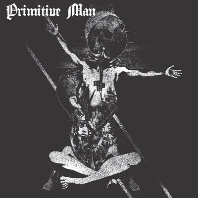 PRIMITIVE MAN - Insurmountable MLP (Clear w/White Smoke &amp; Metallic Gold Splatter Gatefold Vinyl) **Deathwish Exclusive variant**