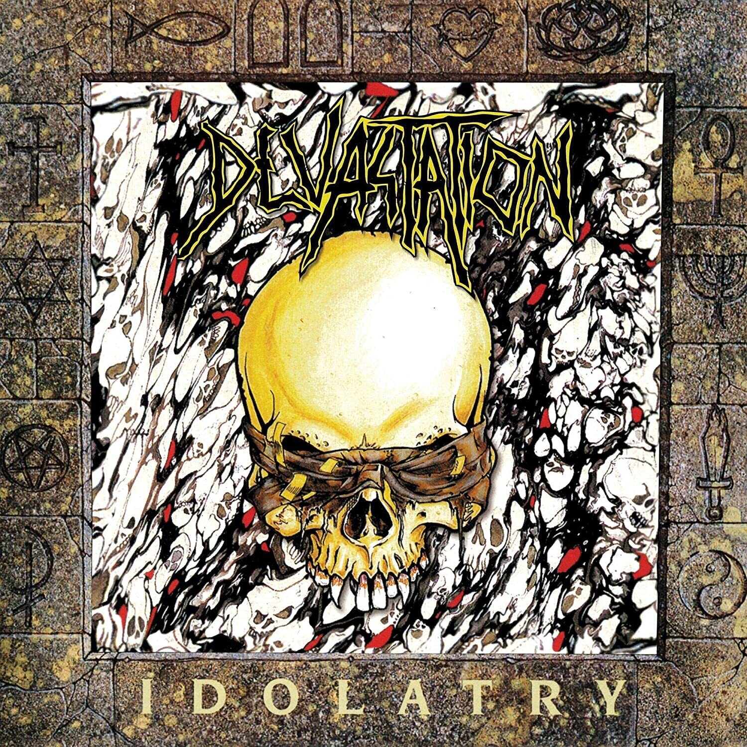 Devastation - Idolatry LP (2022 Re-issue) (Black Vinyl)
