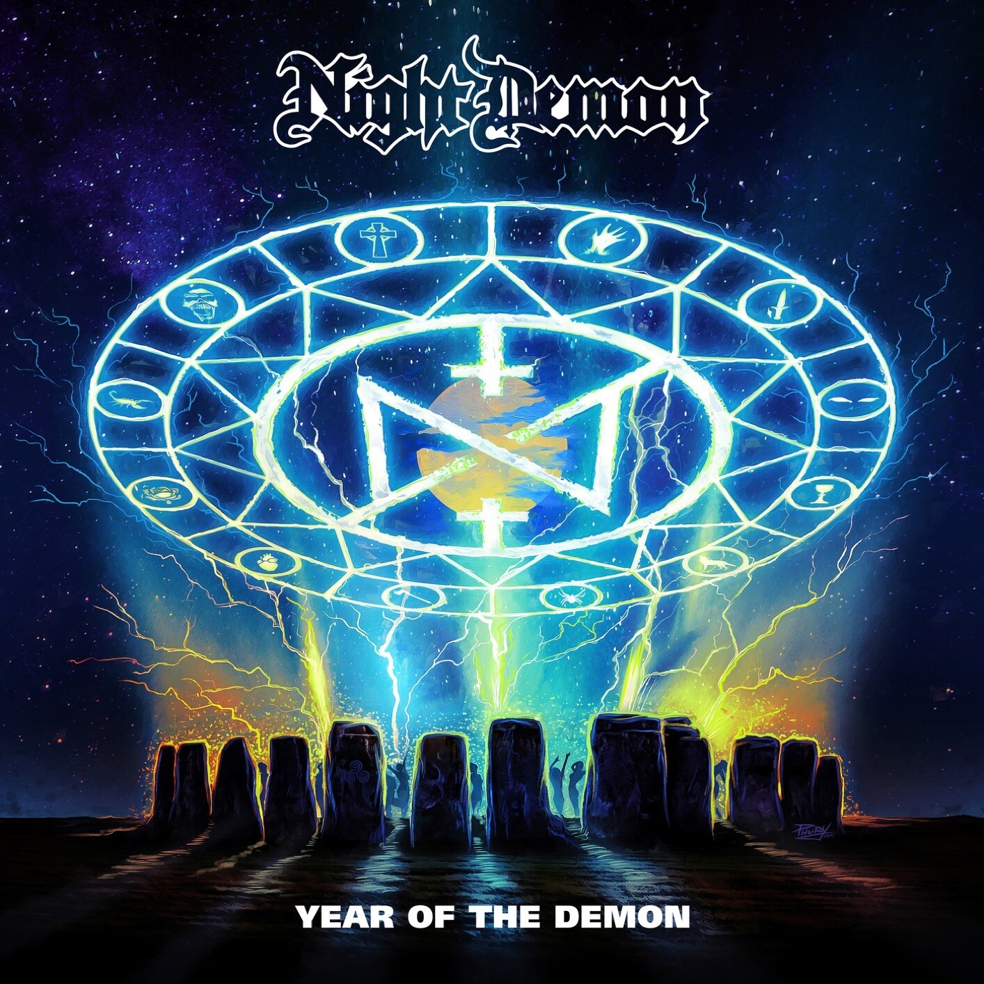Night Demon – Year Of The Demon LP (Black Vinyl)