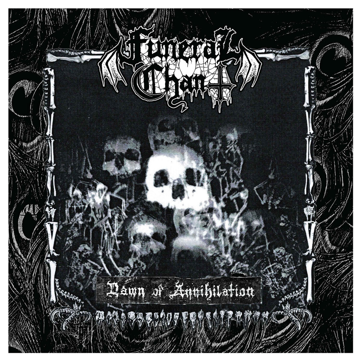 Funeral Chant - Dawn Of Annihilation LP (Bone White Vinyl)