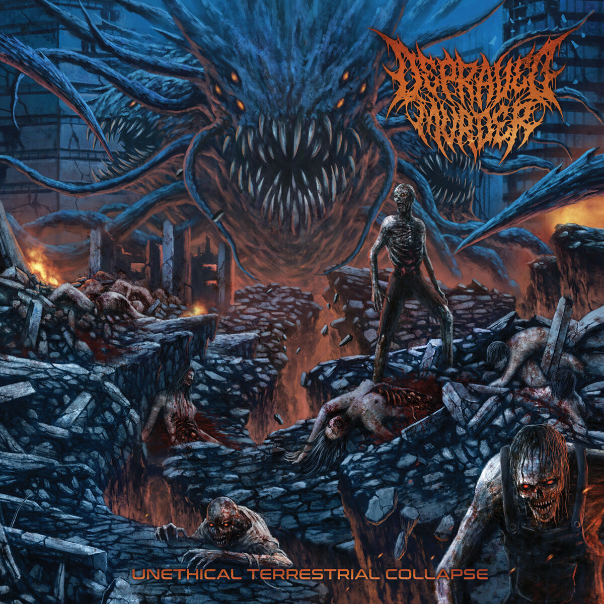 ​DEPRAVED MURDER - Unethical Terrestrial Collapse​ CD (Jewel Case)