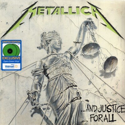 METALLICA – ...And Justice For All (2XLP) 180gram "Dyers Green" Coloured Vinyl