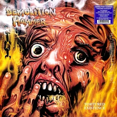 DEMOLITION HAMMER - Tortured Existence LP (180gram Transparent Blue Vinyl)