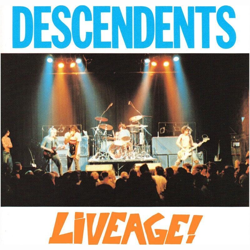 DESCENDENTS - Liveage! LP (Re-issue) Black Vinyl