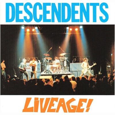 DESCENDENTS - Liveage! LP (Re-issue) Black Vinyl