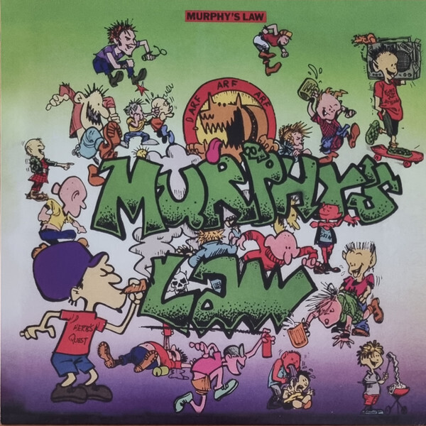 MURPHY&#39;S LAW – Murphy&#39;s Law (Self-Titled) LP (Transparent Red Vinyl)