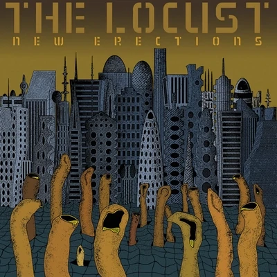 THE LOCUST - New Erections LP (Re-issue) Black Vinyl