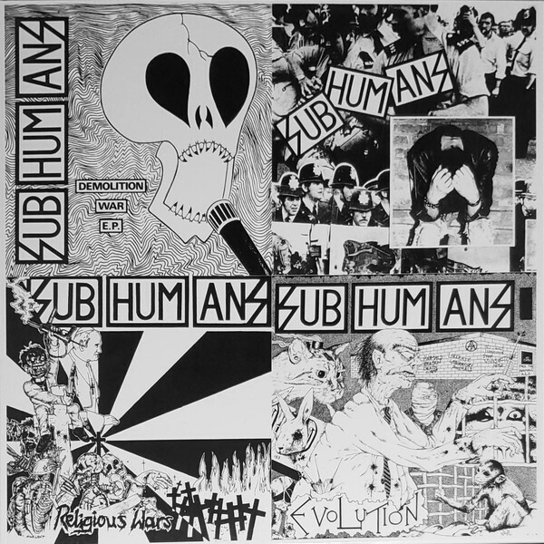 SUBHUMANS – EP–LP (Limited Red Vinyl)
