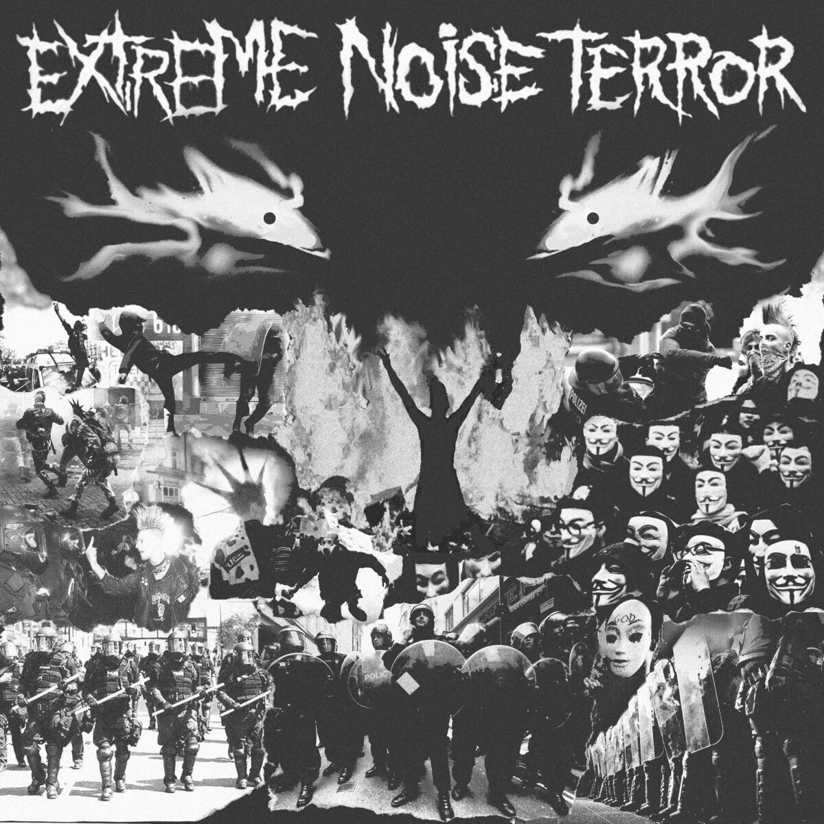 EXTREME NOISE TERROR - (Self-Titled) LP (Brown Marbled Vinyl)