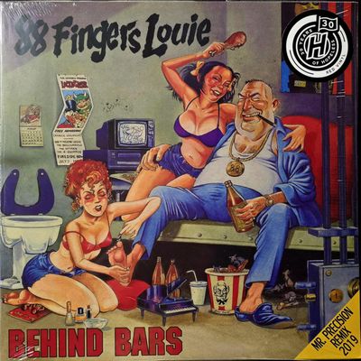 88 FINGERS LOUIE - Behind Bars (LP) Red Vinyl