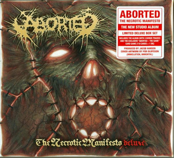 ABORTED – The Necrotic Manifesto (CD Box Set) Deluxe Edition