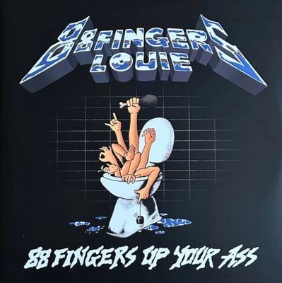 88 FINGERS LOUIE – 88 Fingers Up Your Ass (2XLP) 88 Eye Ball/Chicago Flag Coloured Gatefold Vinyl