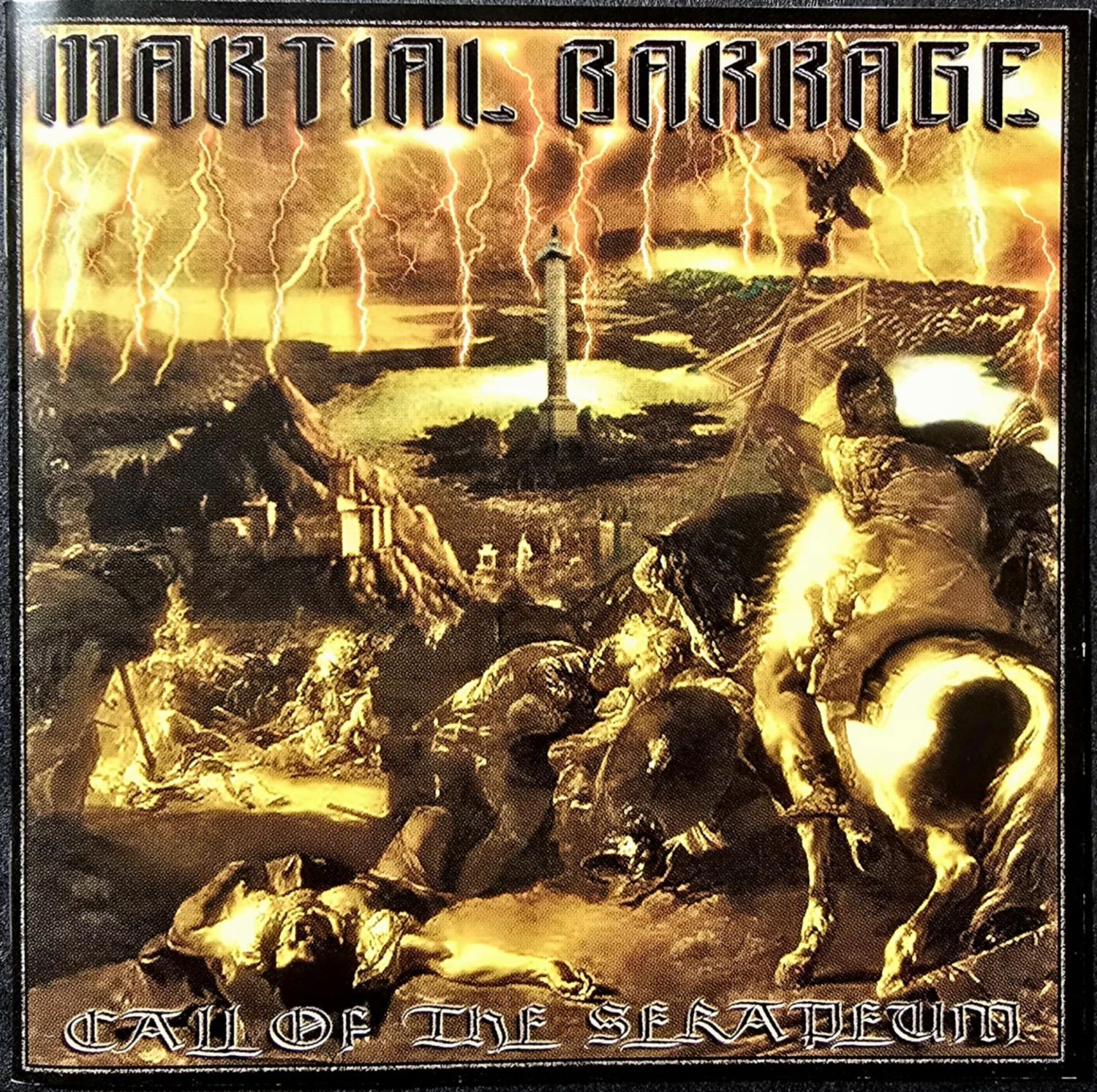 MARTIAL BARRAGE - Call Of The Serapeum (CD) Jewel Case