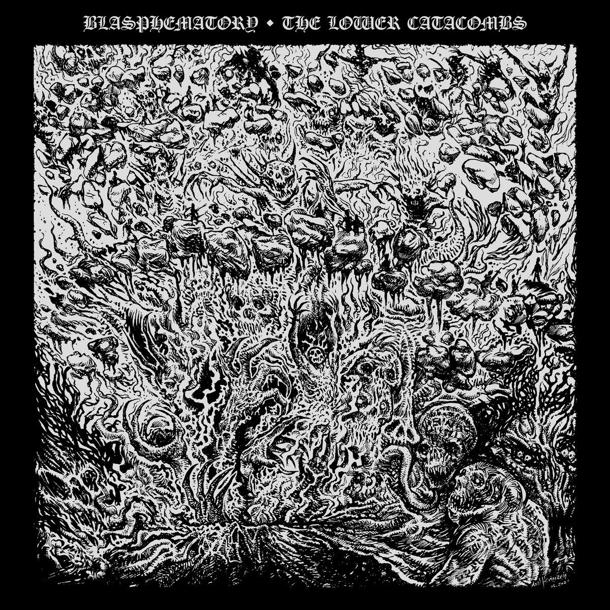 BLASPHEMATORY - The Lower Catacombs (LP) Black Vinyl
