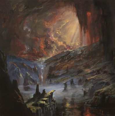 HORRIFIED – Allure Of The Fallen (LP) Transparent Blue w/Purple Splatter Vinyl