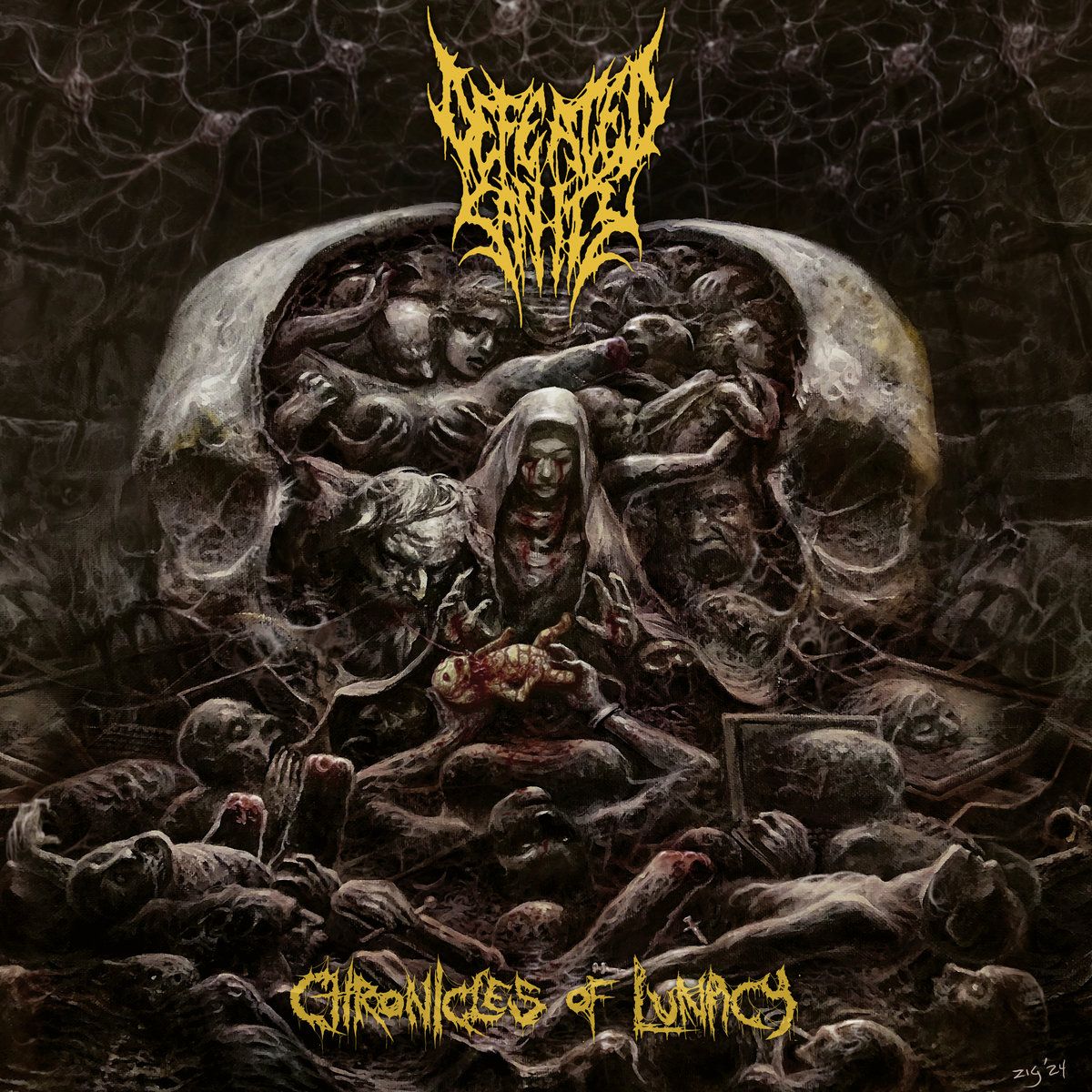 DEFEATED SANITY - Chronicles Of Lunacy (LP) Black Gatefold Vinyl (3rd Pressing)