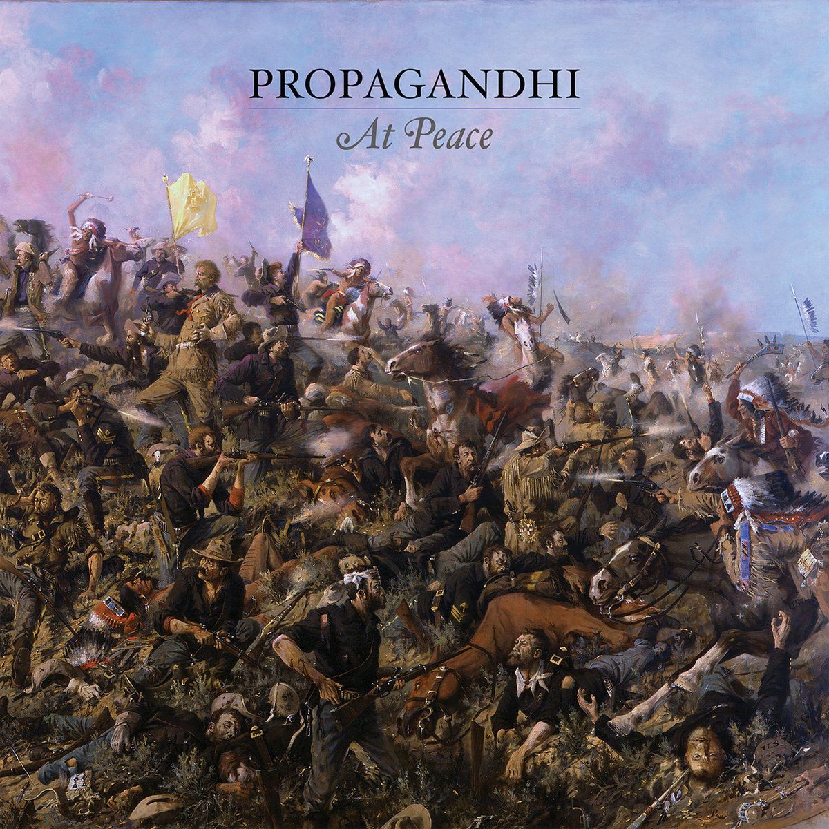 PROPAGANDHI - At Peace (LP) Canadian Exclusive "Sandstone Mix" Coloured Vinyl