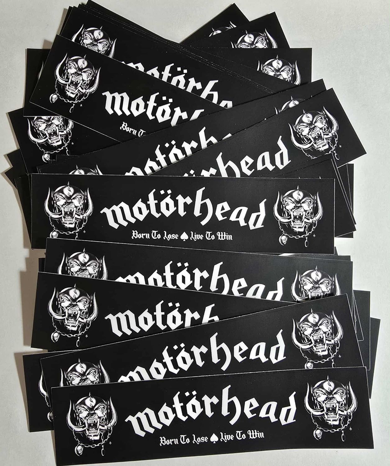 MOTORHEAD - "Born To Lose - Live To Win" Bumper Sticker