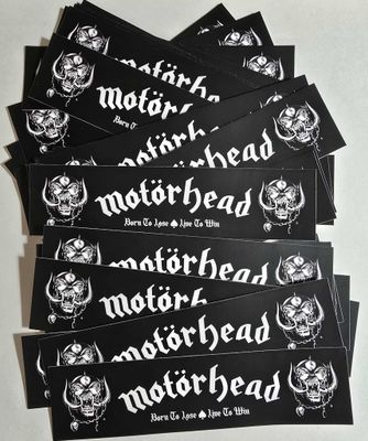 MOTORHEAD - "Born To Lose - Live To Win" Bumper Sticker