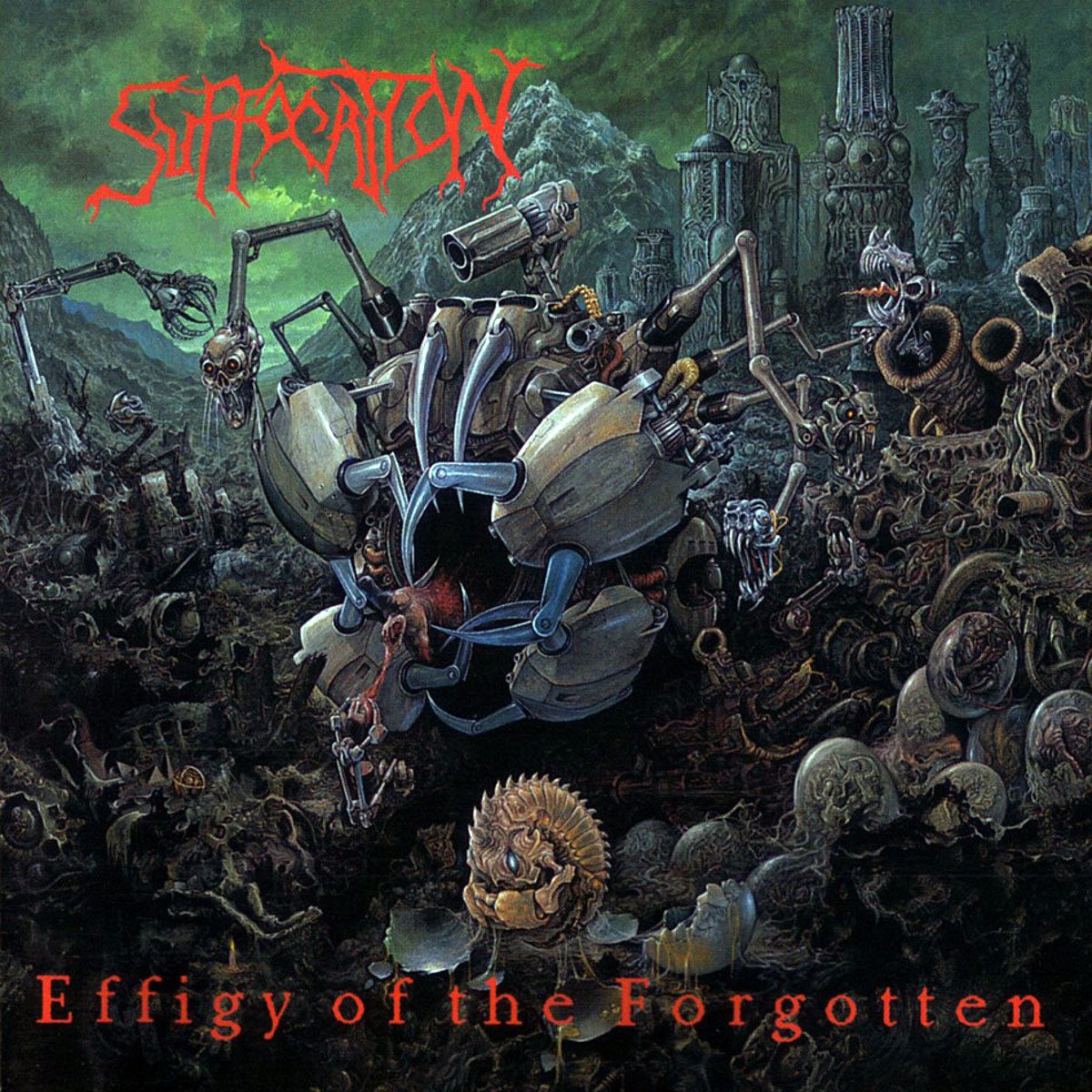 SUFFOCATION - Effigy Of The Forgotten + Human Waste (CD) Jewel Case