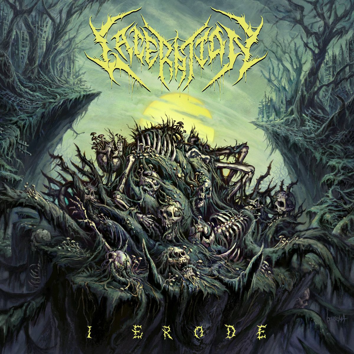 LACERATION - I Erode (LP) Easter Yellow Vinyl